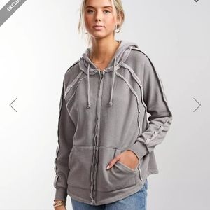 Gilded Intent light gray hooded sweatshirt size small